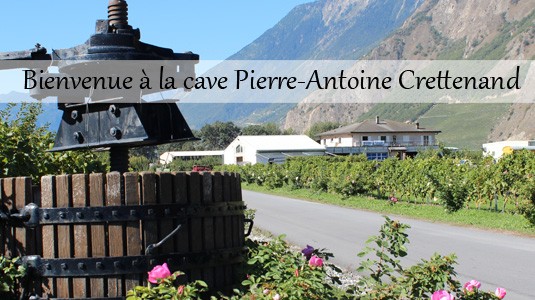 Bienvenue à la cave Pierre-Antoine Crettenand vins